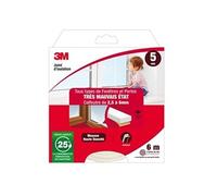 Joint Porte/Fenêtre Universel Très Mauvais Etat 2,5 À 6 mm X 6 m Blanc Blanc G