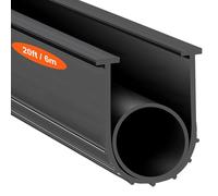 Joint Porte Garage 6 M Bande D'Étanchéité En Caoutchouc 10 Cm De Largeur Extrémité En T De 8 Mm Pour Empêcher La Pénétration De Vent Pluie Feuille Porte Sectionnelle Et Basculante Entrepôt Usine