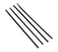 Joint Porte Pour Civic 2016-2019 Noir 4PCS Joint D'étanchéité En Caoutchouc Vitres Extérieures Bande D'étanchéité Étanche Moulure De Garniture Accessoires