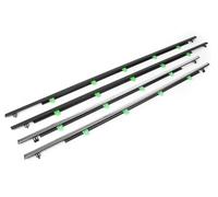 Joint Porte Pour CRV Pour CR-V 2007-2011 Joints D'étanchéité De Fenêtre Moulure Porte Chromée Noire Ceinture D'étanchéité Extérieure De Vitre Joint de Protection Bord