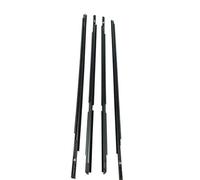 Joint Porte Pour Toyota Pour Yaris Pour Hatchback 2006-2010 2011 2012 2013 4 Pièces/ensemble Joint D'étanchéité Noir Pour Vitre De Voiture Joint de Protection Bord