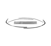 Joint Porte Voiture Bande Fenêtre Extérieure Voiture Cadre Latéral Décor Couverture Pour BMW Série 3 E90 Berline 2005 - 2011 8 Pièces