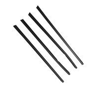 Joint Porte Voiture Compatible Avec City 2009 2010 2011 2012 2013 2014 4 Pièces Bande D'étanchéité Pour Vitre Extérieure Ceinture Moulure De Porte Avant Arrière Garniture D'étanchéité Noir