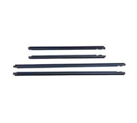 Joint Porte Voiture Lot 4 Joints Caoutchouc Vitres Extérieures Pour Nissan Pour XTrail T30 2001-2006 Protecteur Vitres 80821-8H300 Fenêtre Voiture Joint