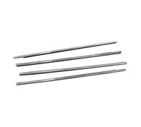Joint Porte Voiture Pour Mitsubishi Pour Outlander 2013-2018 5727A293 5727A294 5757A293 5757A294 Joint D'étanchéité Fenêtre Extérieure Moulure Porte Latérale Ceinture Joint Porte Voiture(Chrome)