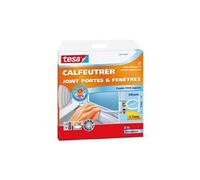 joint portes et fenetres - silicone - 6 m x 9 mm x 7 mm - transparent