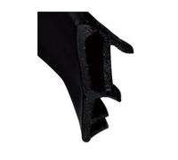 Joint pose sur ouvrant KISO - rainure 4mm - Feuillure 12 mm - 180M - SP 412 F Noir