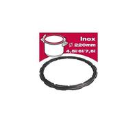 Joint pour autocuiseur SEB inox Clipso 792350 - Noir - Ø 220mm - Pièce d'origine