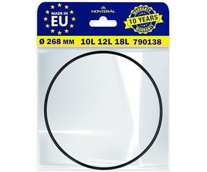 Joint pour Cocotte Minute Diamètre Ø 268 mm avec le Code Original 790138 pour SEB Tefal 10L 12L 18L - MADE IN EU - Garantie de 10 Ans - MONTERAL