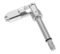 Joint pour Cric Hydraulique à Double Pompe, Arbre Intermédiaire | Pièce de Rechange en Métal Argenté, Usage pour Vérin Horizontal, Fiabilité Solide, Efficacité Accrue