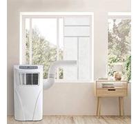 HOOMEE Joint pour Fenêtre À Guillotine Ajustable pour Climatiseur Mobile et Sèche-Linge-Fonctionne avec Tout Appareil de Climatisation Mobile, Installation Facile (35x92 CM)