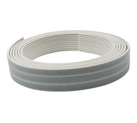 Joint Profil Autocollant type K, en plastique Marron, 1 lot = 7,5 m, 1 pièce