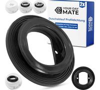 Joint profilé, 2 pièces, compatible avec Viega Domoplex à partir de 1996, 86 x 51,5 x 13,5 mm, remplacement pour 6928.1-90C, 232405