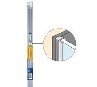 GEB 3283985123682 Joints d'étanchéité Tubulaire pour Les côtés de Portes de Douche, Transparent