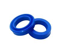 Joint radial arbre PU UN, ID 40-50mm coupelle U à une lèvre | Bague polyuréthane for tige piston, pièce de rechange for vérins hydrauliques(40X50X9 5PCS)