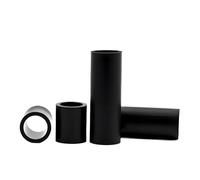 Joint rond de carte mère en Nylon noir M3 M4 M5.2, entretoise de carte PCB, rondelle d'espacement creuse métrique non filetée(M5.2 (OD 7mm) 60Pcs,Length 12mm)