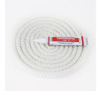 Joint Rond tressé (Blanc) ø 10 mm x 2,5 m + Colle