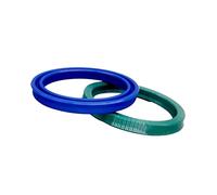 Joint rotatif UN/UHS/U/Y Type Trou d'arbre Général Bague d'étanchéité Épaisseur du joint 5 mm 6 mm Cylindre hydraulique en polyuréthane Bague d'étanchéité à l'huile Résistant à l'étanchéité (40 x 50 x