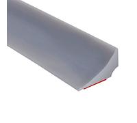 Joint Salle de Bain en Silicone Pare Baignoire, Joint pour Bas de Porte de Douche, Plan de Travail Cuisine et Porte de Douch