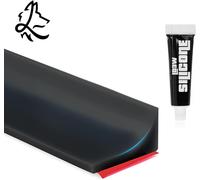 Joint Salle De Bain-Joint Porte Douche En Silicone Autocollant Avec Tube De Silicone-Joint Porte De Douche Pour Une Étanchéité Optimale (Noir,1,Mètres) (3 Metres,Noir)