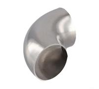 Joint sanitaire coudé 90° en acier 304 poli (25 x 1,2 x 65 coude) | Finition polie élégante, flux intérieur lisse, conforme aux normes sanitaires, sans danger pour l'industrie alimentaire