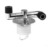 Joint Silicone Drain Machine À Laver Étanche | Design 3 voies, connexion lave-linge, lavabo, climatiseur, anti-retour pour efficace, installation rapide