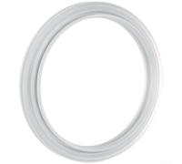 Joint Silicone Étanche 6x6cm pour Machine pour espresso Joint(white 10pcs)