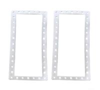 Joint Skimmer Bouche Large pour Hayward SP1091GW Étanche | Compatible SP1091GW, étanchéité parfaite, installation rapide, , bouche large(2 PACK)