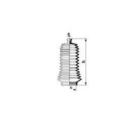 Joint-soufflet, direction SPIDAN 83846