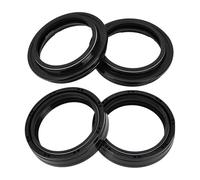 Joint SPI De Fourche Avant 49x60x11 Mm pour H&Arley Dyna Fat Bob FXDF, Super Glide, Rocker pour K&AWAS&AKI KLX400R, KLX400 SR(2pcs Oil 2pcs Dust)