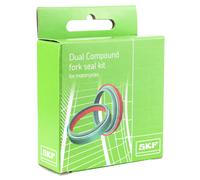 Joint spi et cache poussiere de fourche moto adaptable wp dual compound diam spi