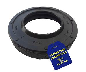 Joint Spi pour Machine a Laver 40,2 x 72 x 11/14 mm Section GP 1249667005 1249667013 pour Electrolux pour AEG pour Zanussi Joint Hydraulique Arbre Garantie de 10 Ans - MONTERAL