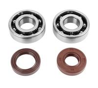 cyclingcolors joint spi + roulement embiellage moto scooter mobylette compatible avec am6 minarelli mbk xpower yamaha tzr rieju mrt beta rr 6204-2rs