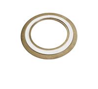 Joint spiralé avec bague intérieure/extérieure en acier inoxydable 321 et remplissage en PTFE - Idéal for les environnements extrêmes 1 pièce(5Pcs 12'' DN300-600lb)