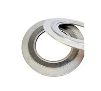 Joint spiralé avec bague intérieure/extérieure en acier inoxydable 321 et remplissage en PTFE - Idéal for les environnements extrêmes 1 pièce(5Pcs 1-1/4'' DN32-900lb)