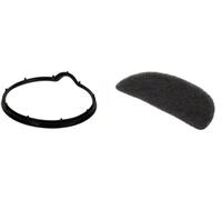 Joint SS994693 et Filtre anti-odeur carbone SS994692 pour friteuse | Compatible Moulinex, Seb SMART CLEAN, XXL MEGA AM480 FR460000