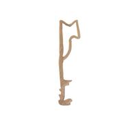 Joint sur ouvrant KISO - S5375x15xL3mm H.15mm - rouleau 200m Brun pour jeu 4mm - D315TPEBR
