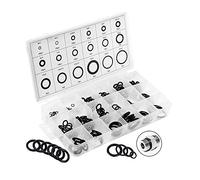 Joint torique Assortiment 279pcs 18 Tailles Kit Caoutchouc Imperméable Joint d'Étanchéité Assortiment Pour Réparation de Véhicule Climatisation Plomberie