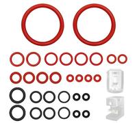 Joint torique cafetière compatible avec Saeco Gaggia Spidem - 30 pièces en silicone alimentaire - Kit réparation machine à café automatique - joints étanchéité groupe café, vapeur, sortie