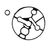 Joint torique de carburateur for moteur 14 ch EX40, références 20B-62540-08 et 20B-62541-08