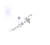 Joint torique de Carters de roulement sur bras arrière oscillant de trompette pour Volkswagen Coccinelle (-07/1967)