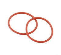 Joint torique de fourche avant de vélo 32 mm pour Fox pour Rockshox | Silicone de haute qualité, joints anti-poussière rouges, empêche les éraflures, lot de 2
