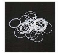 Joint torique d'étanchéité en caoutchouc de silicone, épaisseur 1 mm, diamètre extérieur 5 à 40 mm, rondelle étanche isolée, 10 pièces(OD 32mm ID 30mm)
