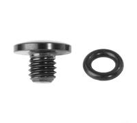 Joint torique en acier inoxydable pour vis de purge de vélo et couvercle de cylindre de frein hydraulique, diamètre extérieur de 8,5 mm, noir, matériel de fixation de bouchon de réservoir d'huile pour