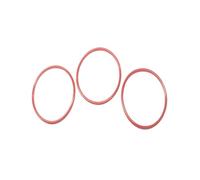 Joint torique en caoutchouc, 33mm diamètre extérieur 26.8mm diamètre intérieur 3.1mm largeur, VMQ Seal Rings Gasket, rouge, 50 Pièces