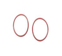Joint torique en caoutchouc, 34.3mm diamètre extérieur 29mm diamètre intérieur 2.65mm largeur, VMQ Seal Rings Gasket, rouge, 50 Pièces