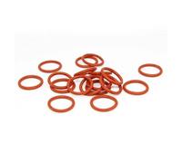 Joint torique en caoutchouc CS rouge VMQ d'épaisseur 1,8 mm(ID32.5xCS1.8-50pcs)