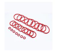Joint torique en caoutchouc de silicone WD CS 5,3 mm, couleur rouge, joints d'étanchéité VMQ, joints d'étanchéité for réparation de squelette, rondelle(180x5.3(5pcs))