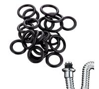 Joint torique en caoutchouc, ensemble d'assortiment de joints d'anneau 50 pièces - Anneau en caoutchouc résistant à l'huile et à la chaleur pour robinet de voiture Réparation d'étanchéité à