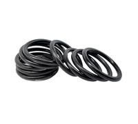Joint torique en caoutchouc, EPDM O-Rings Black 5.6-11.2mm x 9.2-14.8mm 1. Pack Of 20(6.9mm x 10.5mm x 1.8mm)